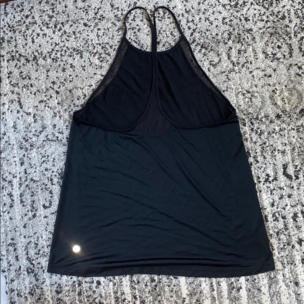 Lululemon Black Tank Razorback Mesh - Picture 4 of 5
